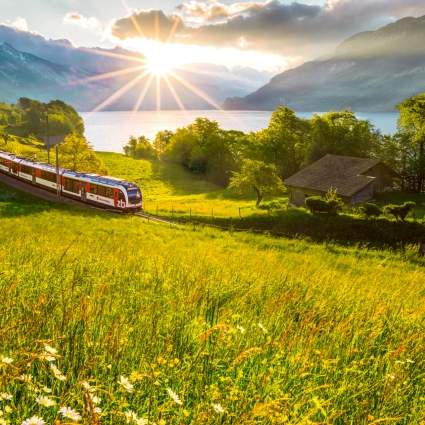 Die Grand Train Tour of Switzerland.